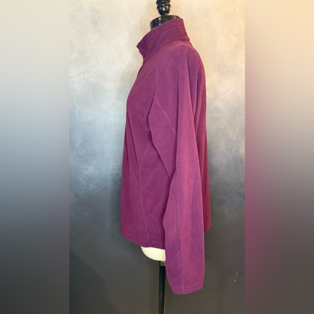 Alpine Design Women’s Fleece Pullover – Size L – Purple - Picture 6 of 8